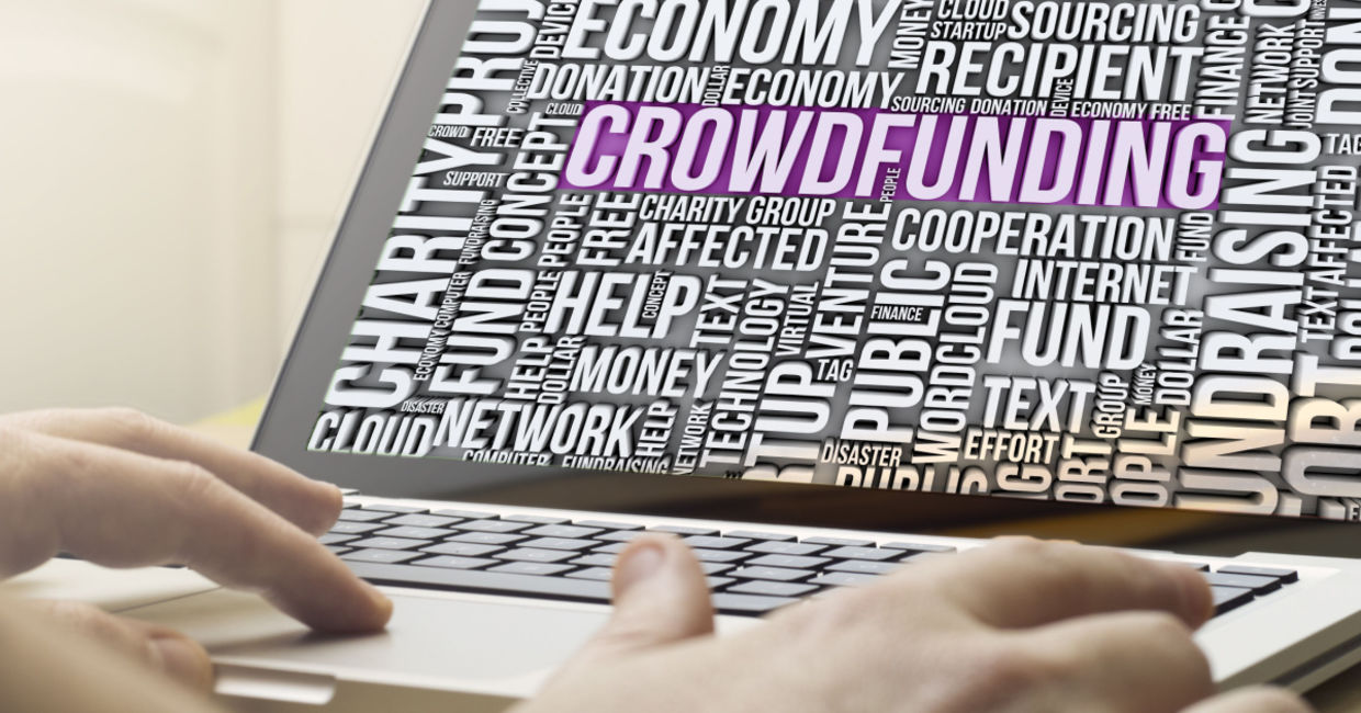 Crowdfund for a good cause. Crowdfund for a good cause.