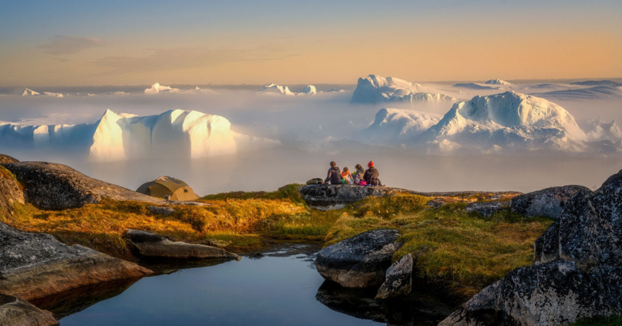 Greenland’s Ilulissa glaciers Greenland’s Ilulissa glaciers