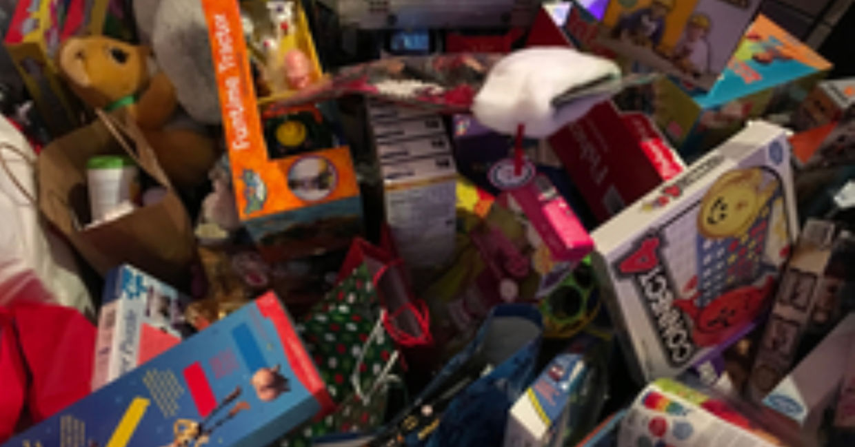 Toy drive in North Carolina. Toy drive in North Carolina.