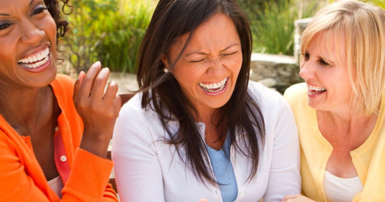Group of friends laughing. Group of friends laughing.