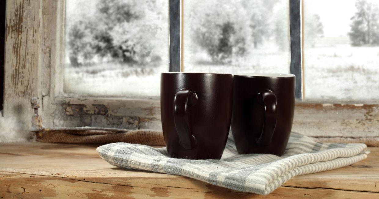 Have a cup of coffee instead of scraping ice in the morning. Have a cup of coffee instead of scraping ice in the morning.