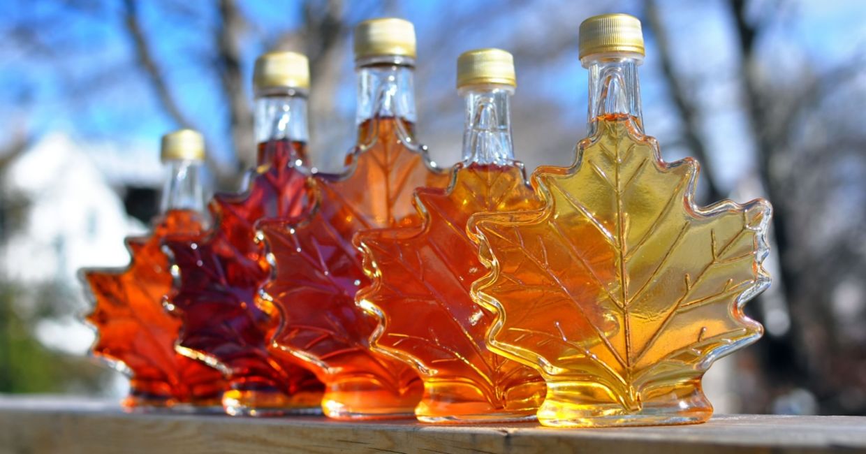 Canadian maple syrup. Canadian maple syrup.