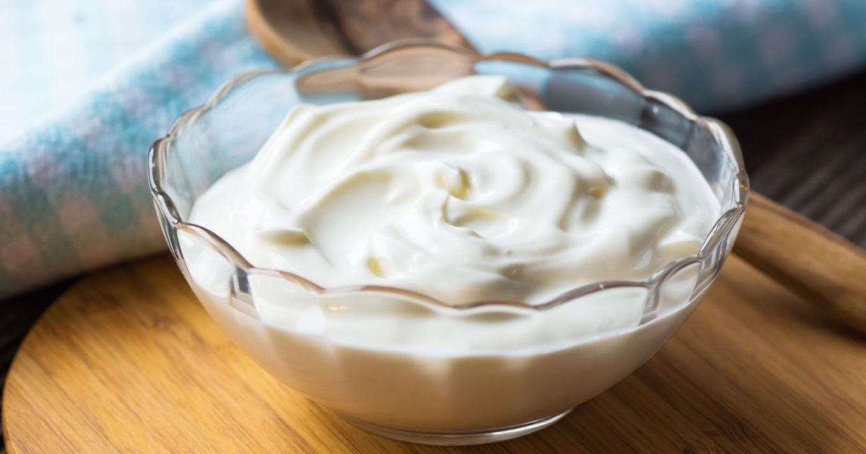 Homemade Greek yogurt. Homemade Greek yogurt.