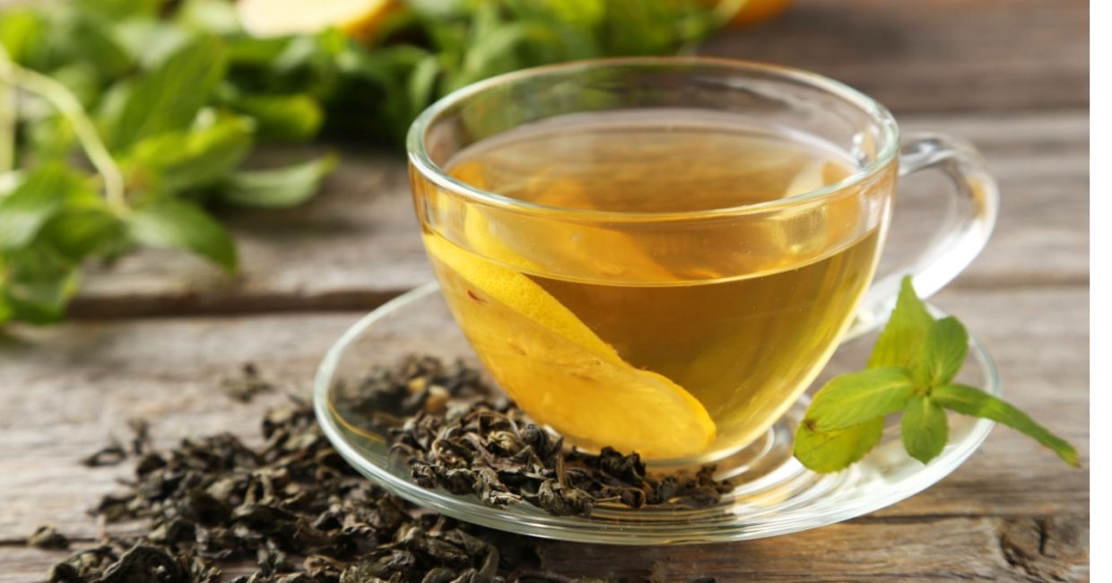 Green tea is full of health benefits so enjoy daily. Green tea is full of health benefits so enjoy daily.