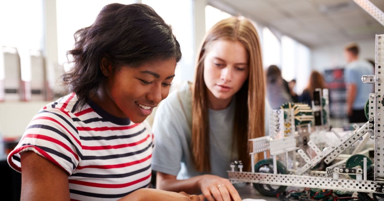 STEM college students. STEM college students.