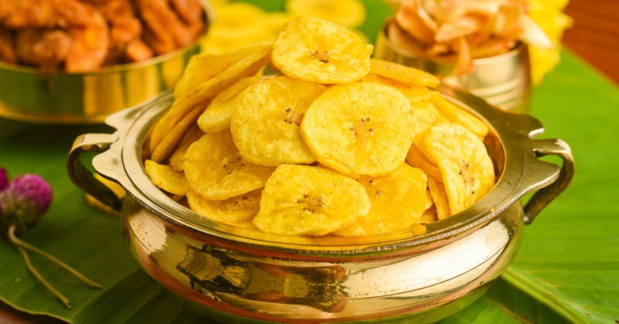 Banana chips are a healthy snack. Banana chips are a healthy snack.