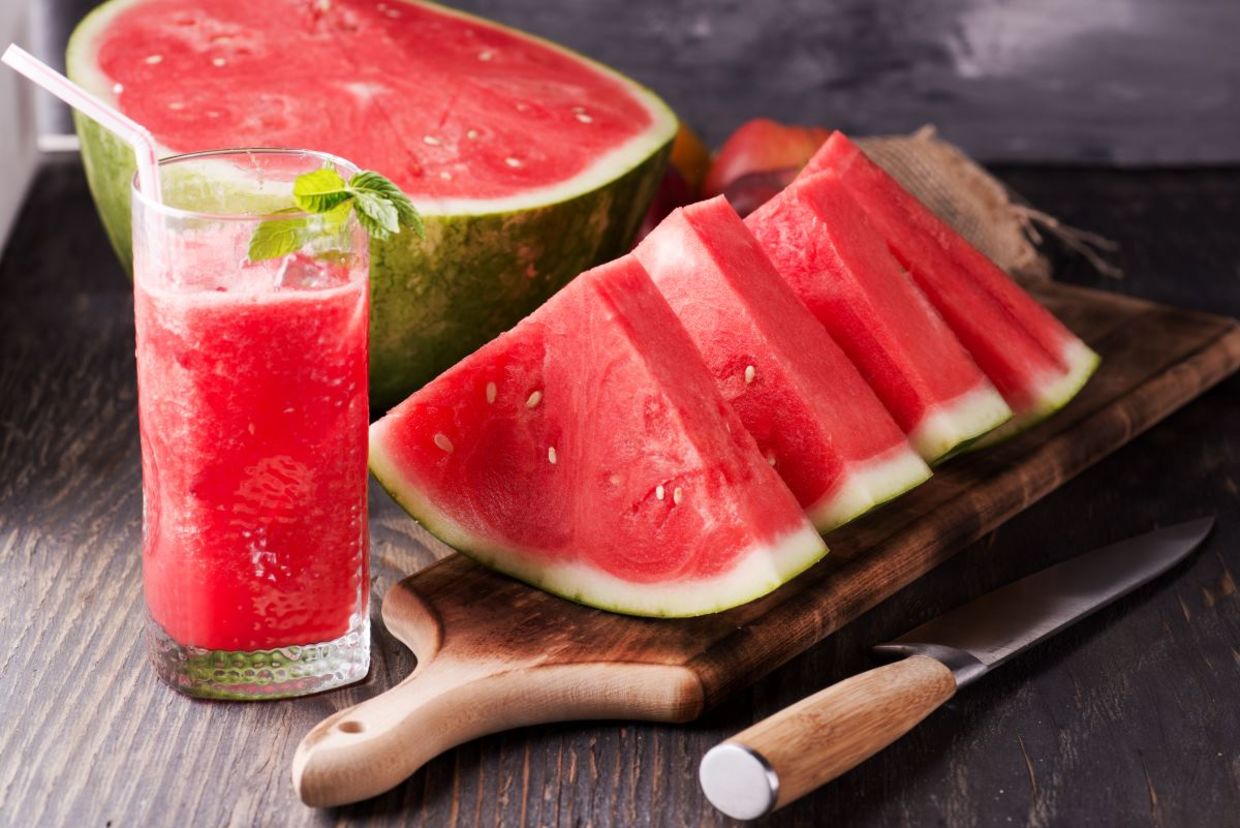 Refreshing watermelon is a perfect way to hydrate. Refreshing watermelon is a perfect way to hydrate.