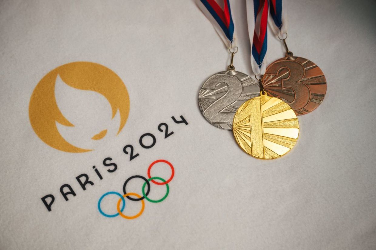The 2024 medals. The 2024 medals.