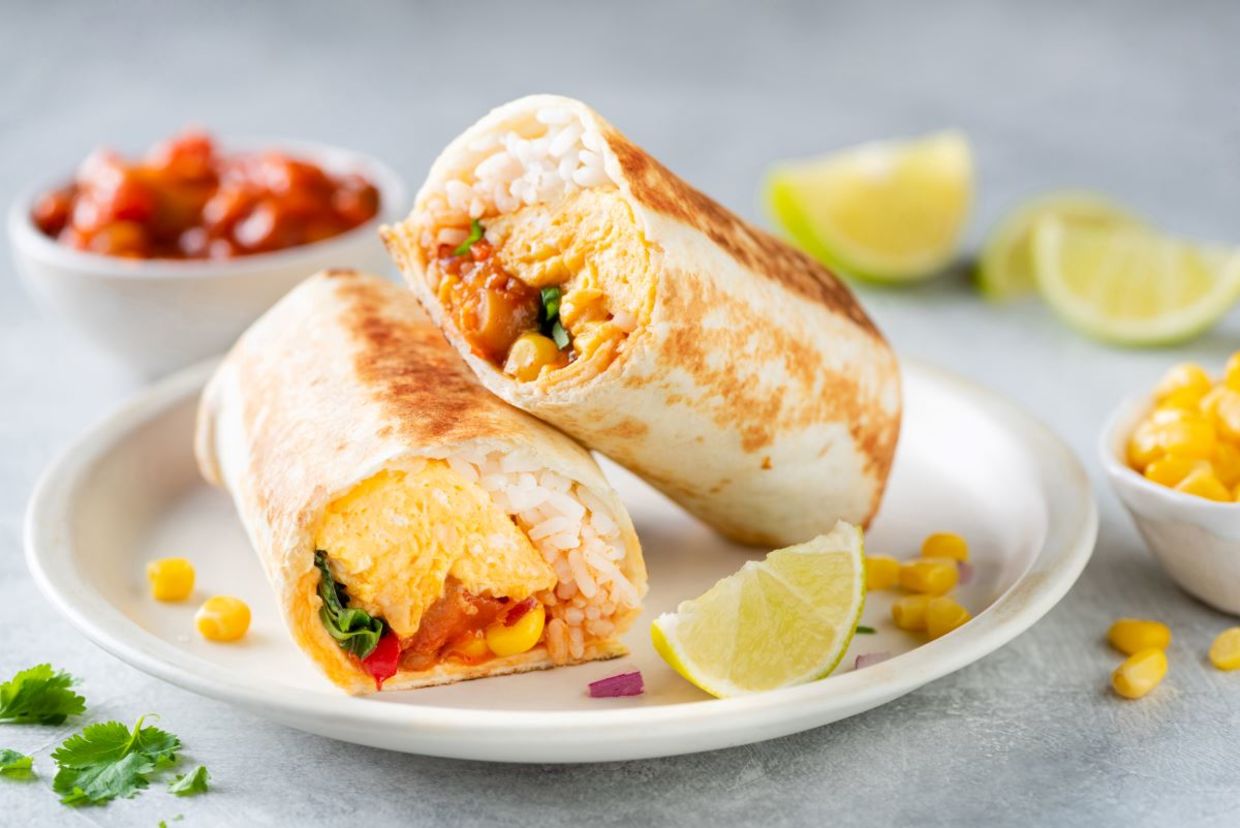 Breakfast burritos are great for breakfast or brunch. Breakfast burritos are great for breakfast or brunch.