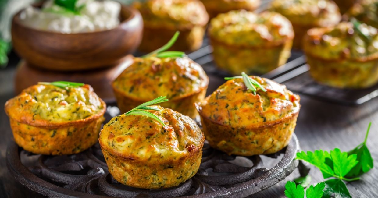 Zucchini muffins are full of fiber. Zucchini muffins are full of fiber.