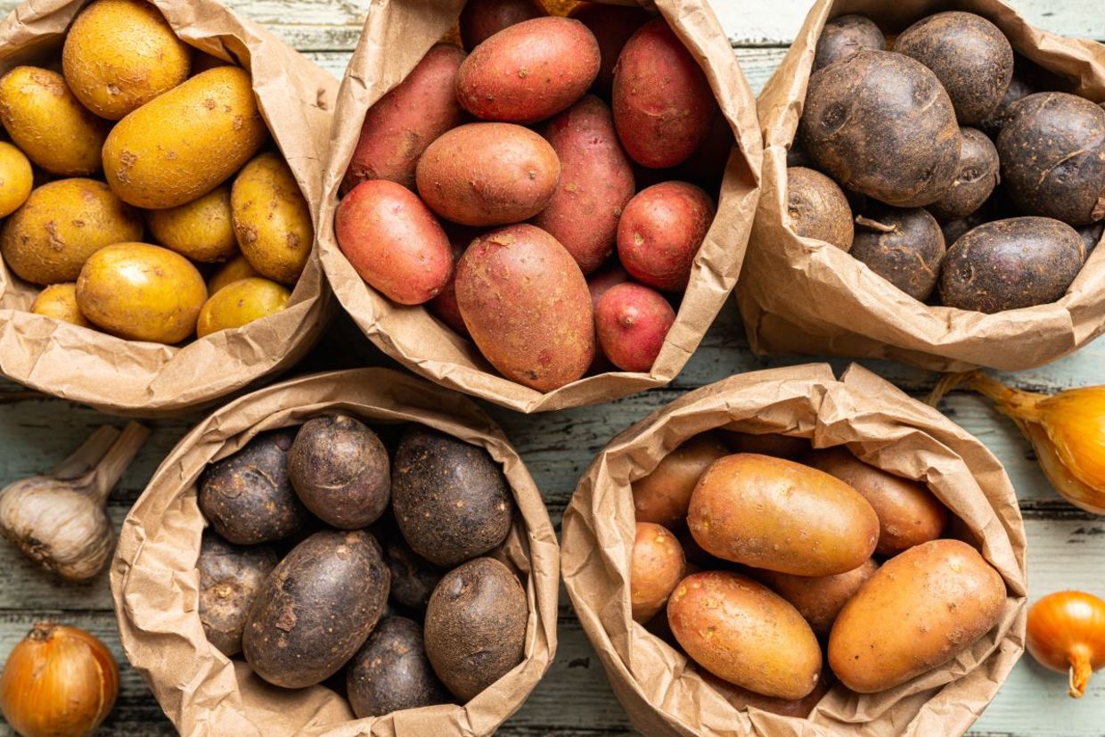 Potato skins are full of fiber. Potato skins are full of fiber.