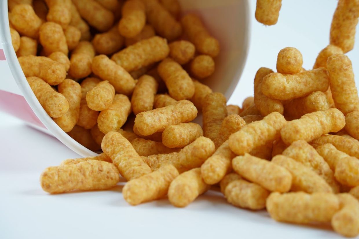 Bamba peanut puffs are a popular Israeli snack food. Bamba peanut puffs are a popular Israeli snack food.