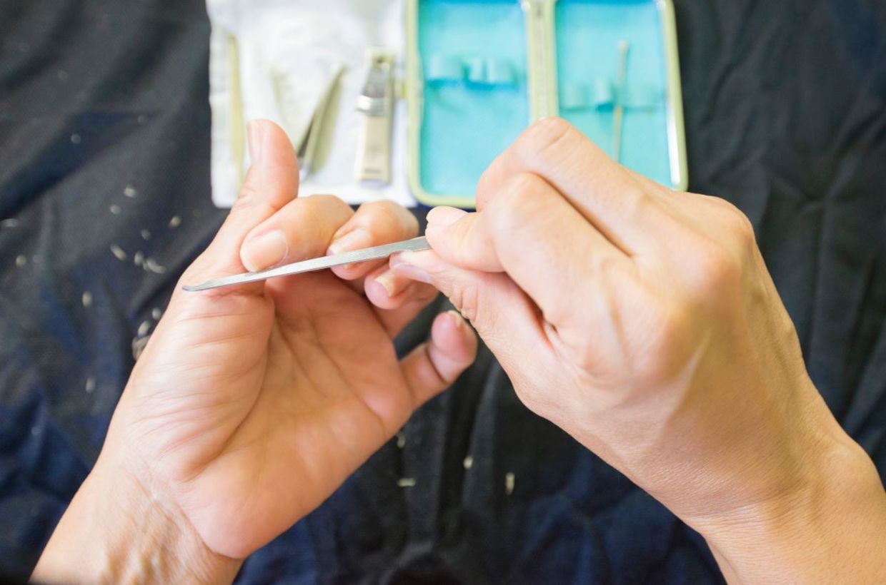 Indulge in a manicure and pedicure. Indulge in a manicure and pedicure.