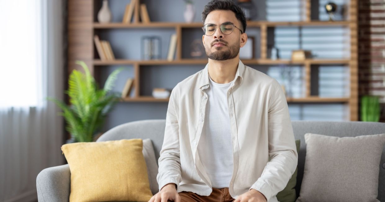 Start a mindful meditation routine. Start a mindful meditation routine.