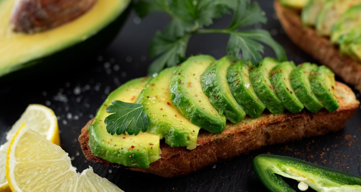 Avocado sandwiches are good for breakfast or lunch. Avocado sandwiches are good for breakfast or lunch.