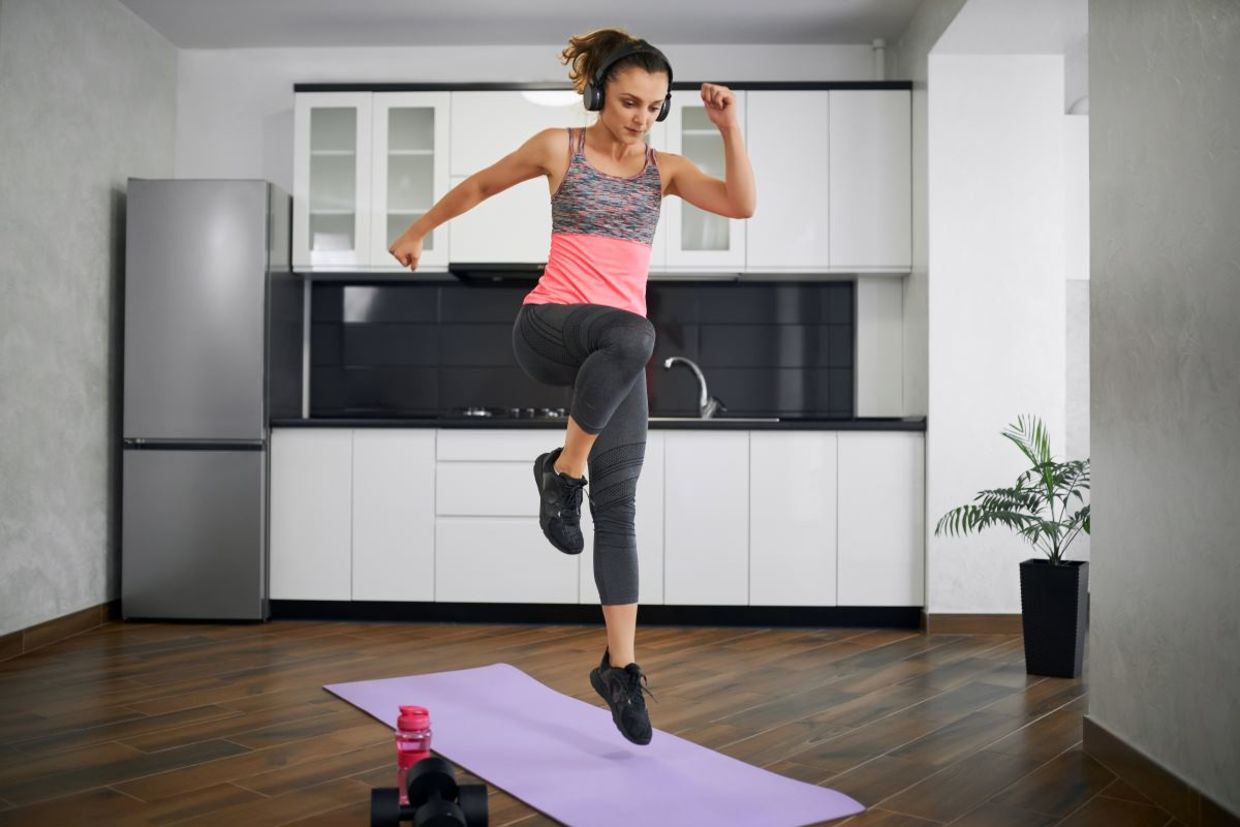 Jumping can make your bones stronger. Jumping can make your bones stronger.