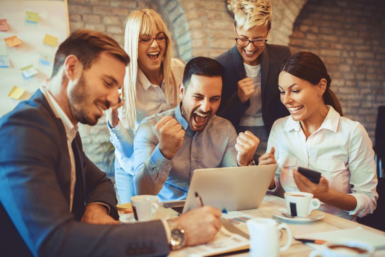 Happy workers are more productive. Happy workers are more productive.
