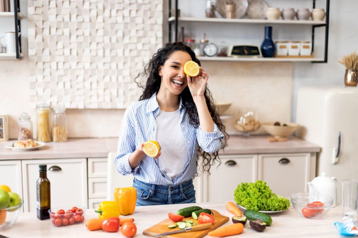 Playfulness in the kitchen. Playfulness in the kitchen.