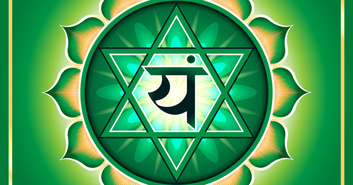 The heart chakra.