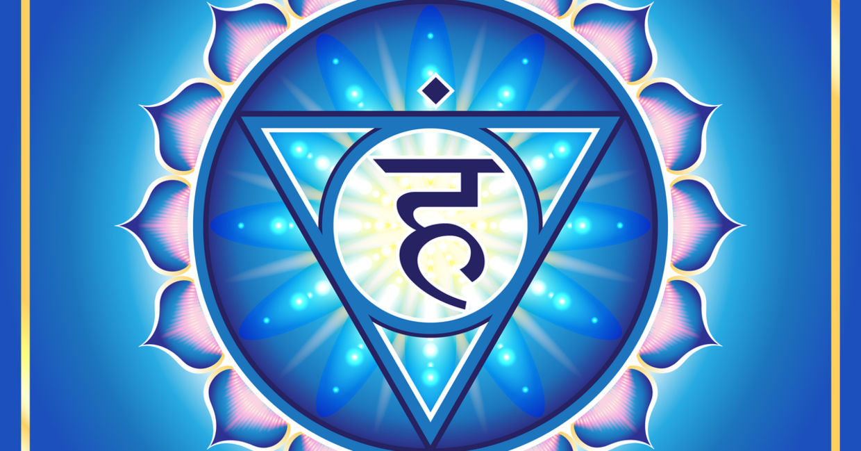 The throat chakra.