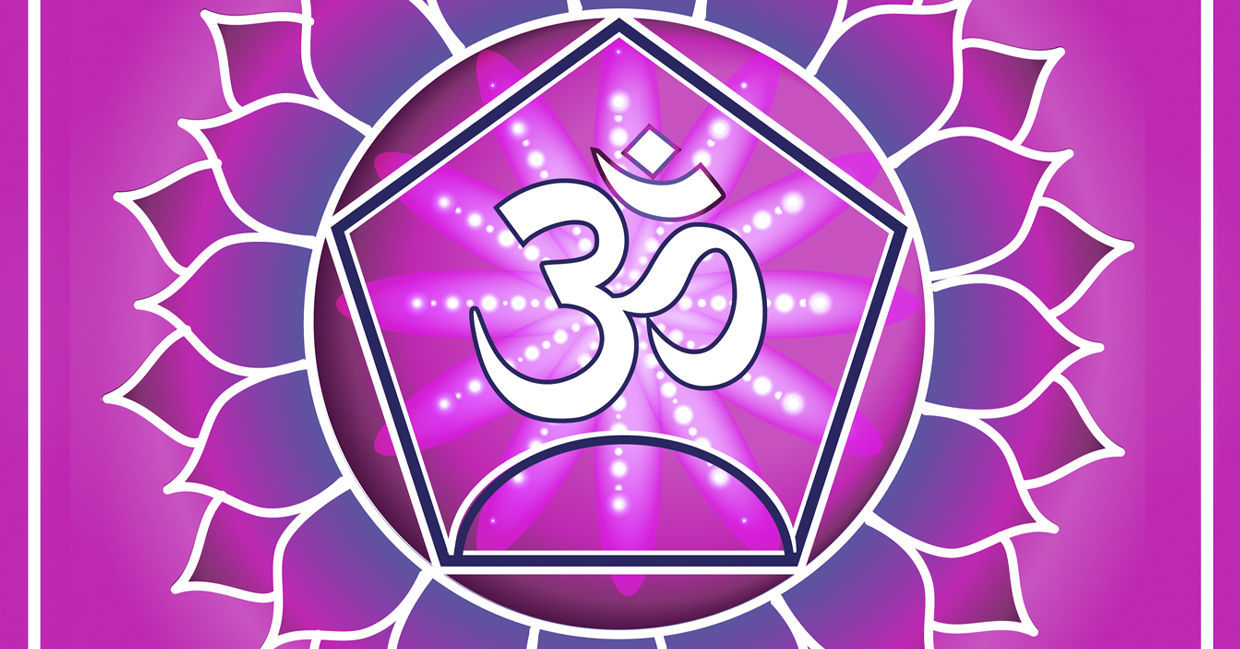 The crown chakra.