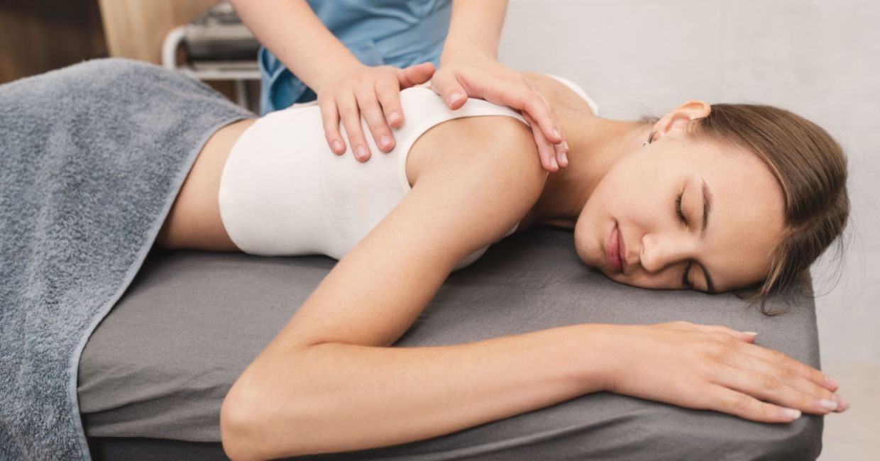 A healing massage.