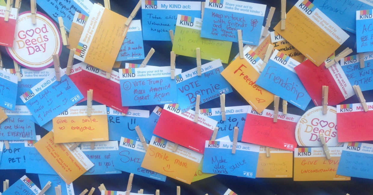 A public vision board.