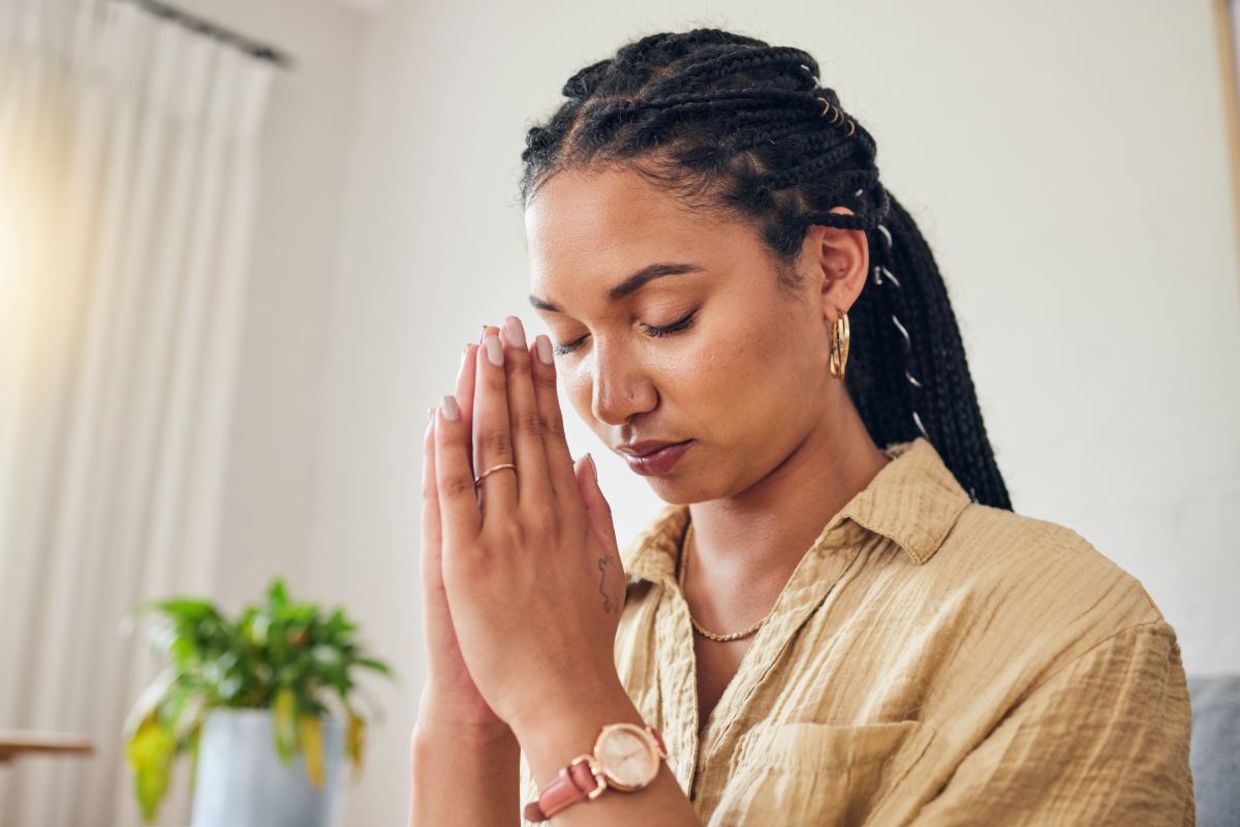 Prayer is a part of spirituality.