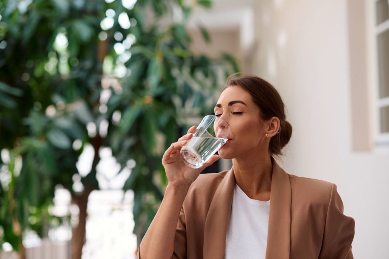 Staying hydrated can boost brain health. Staying hydrated can boost brain health.