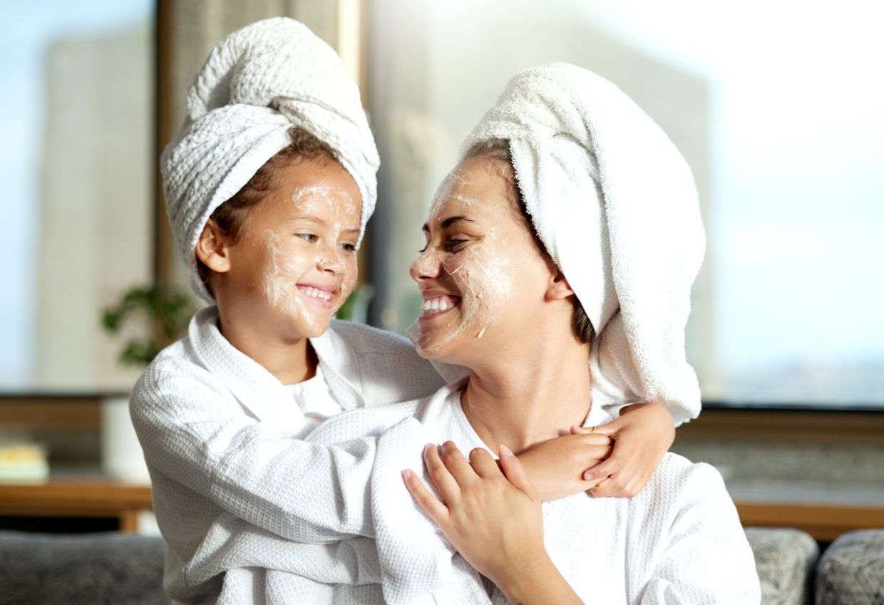 Give your mom a spa experience at home. Give your mom a spa experience at home.