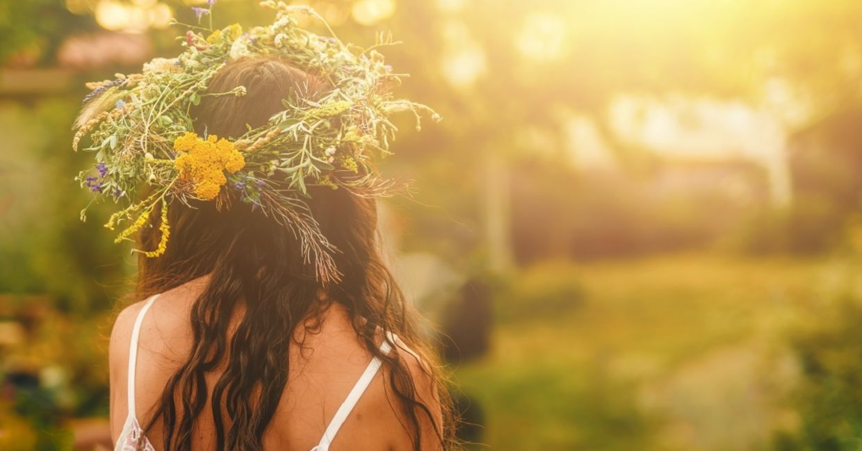 Celebrating the summer solstice. Celebrating the summer solstice.