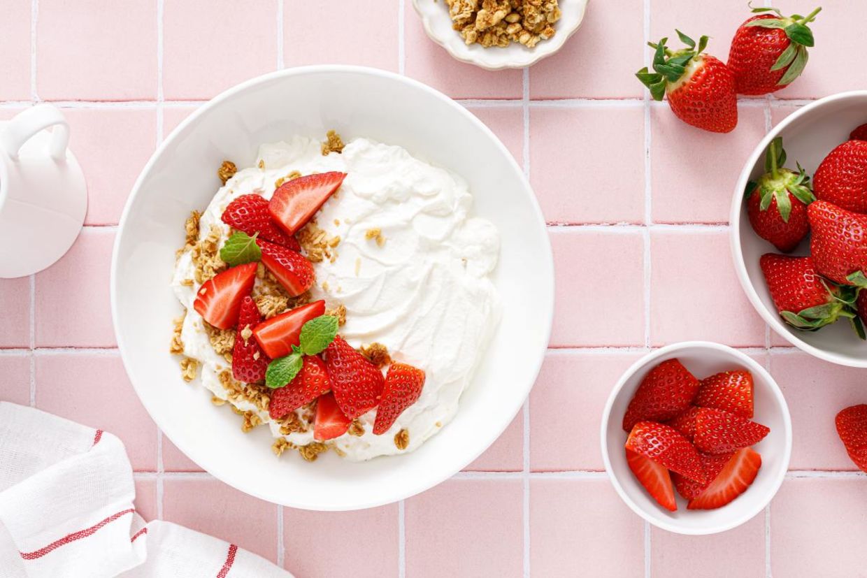 Yogurt is very good for your gut/brain connection. Yogurt is very good for your gut/brain connection.