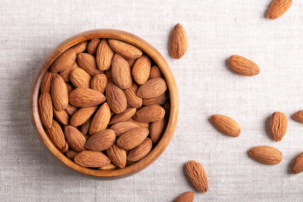Almonds help promote mental health. Almonds help promote mental health.